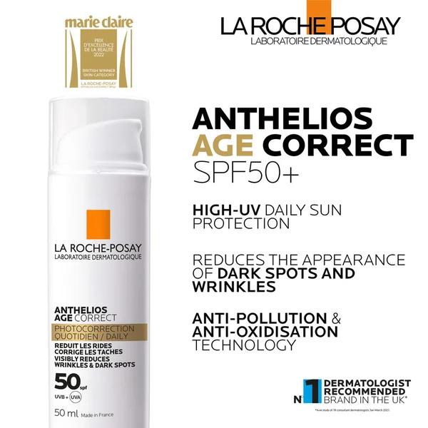 La Roche-Posay Anthelios Age Correct SPF50+ Sun Cream 50ml