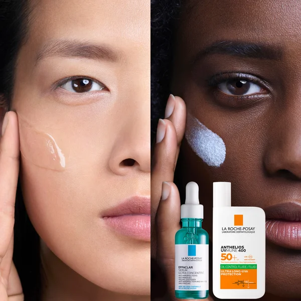 La Roche-Posay Anti-Blemish And Anti-Age Kit: Effaclar Decongesting Multi-Active Serum + SPF50+