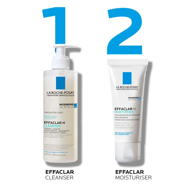 La Roche-Posay Effaclar H Iso-biome Soothing Moisturising Cream For Sensitive Blemish-Prone Skin 40ml