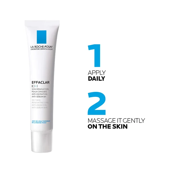 La Roche-Posay Effaclar K (+) Moisturiser For Oily Blemish-Prone Skin 40ml