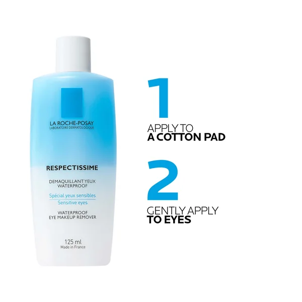 La Roche-Posay Toleriane Respectissime Waterproof Eye Make-Up Remover 125ml