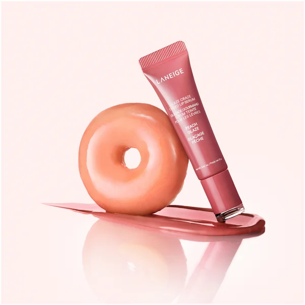 LANEIGE Glaze Craze Tinted Lip Serum - Peach Glaze 12g