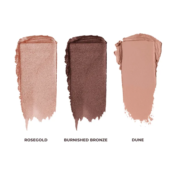 Laura Mercier Effortless Eyes Caviar Stick Eye Shadow Trio - Rosegold Burnished Bronze Dune