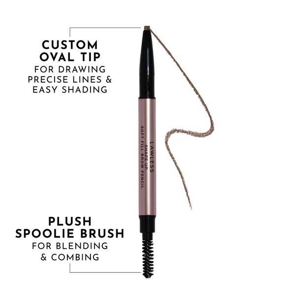 LAWLESS BEAUTY - Shape Up Soft Fill Eyebrow Pencil 16ml (various Shades)
