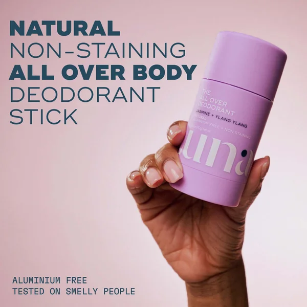 Luna Daily The All Over Deodorant Stick- Extra-Strength Natural Non-Staining Jasmine & Ylang Ylang 70ml