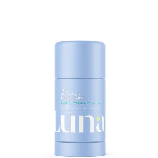 Luna Daily The All Over Deodorant™- Extra-strength Natural Non-Staining Body Deodorant Stick- Cooling