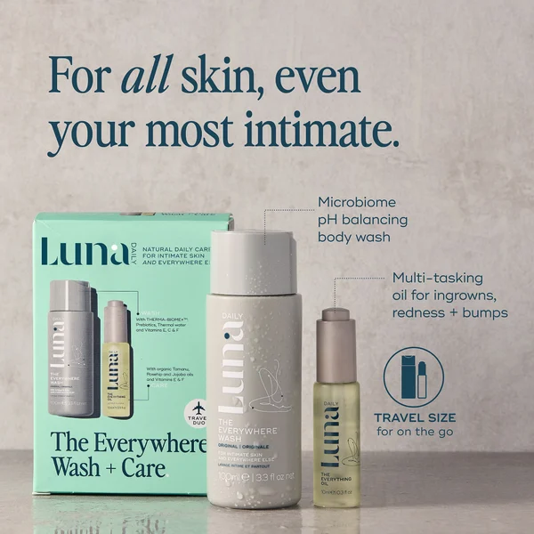 Luna Daily The Everywhere Wash + Care Kit (100ml+10ml)