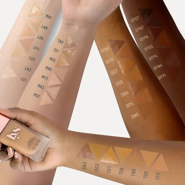 LYS Beauty Triple Fix Serum Foundation 30ml (Various Shades)