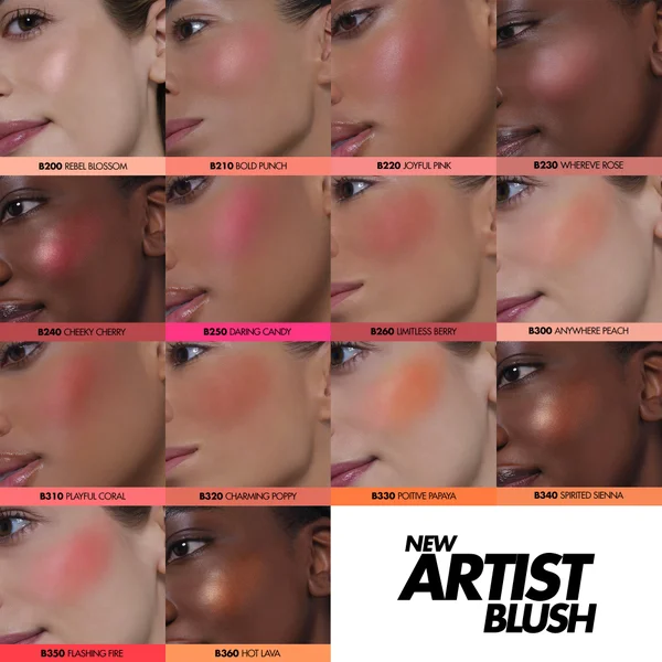 MAKE UP FOR EVER Artist Face Powders Blush 4g (Various Shades)