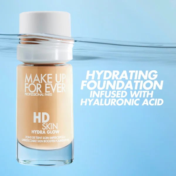 MAKE UP FOR EVER HD SKIN Hydra Glow Foundation 30ml (Various Shades)
