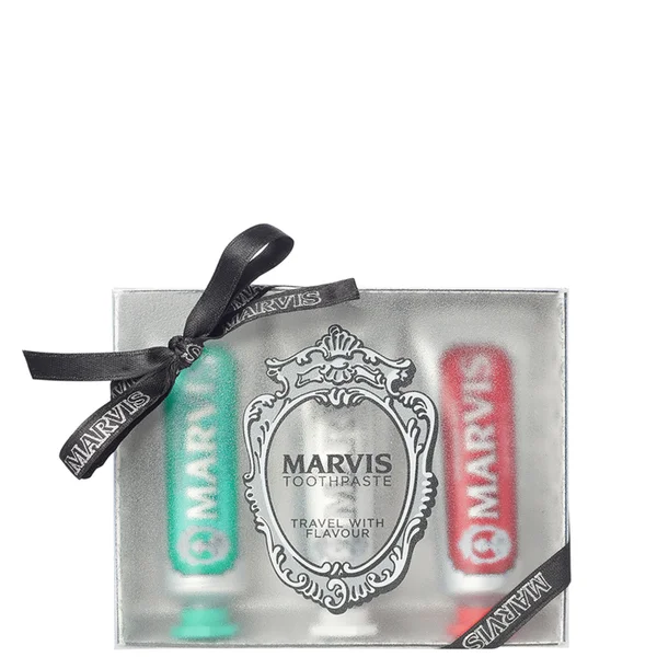 Marvis Travel Flavour Toothpaste Trio 3 X 25ml