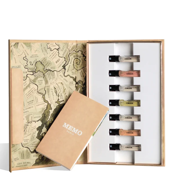 Memo Paris Discovery Kit 7 X 1.5ml: Madurai Inle Abu Dhabi Marfa Ithaque Irish Leather African Leather
