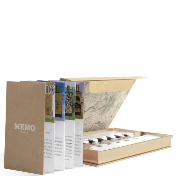 Memo Paris Discovery Kit 7 X 1.5ml: Madurai Inle Abu Dhabi Marfa Ithaque Irish Leather African Leather