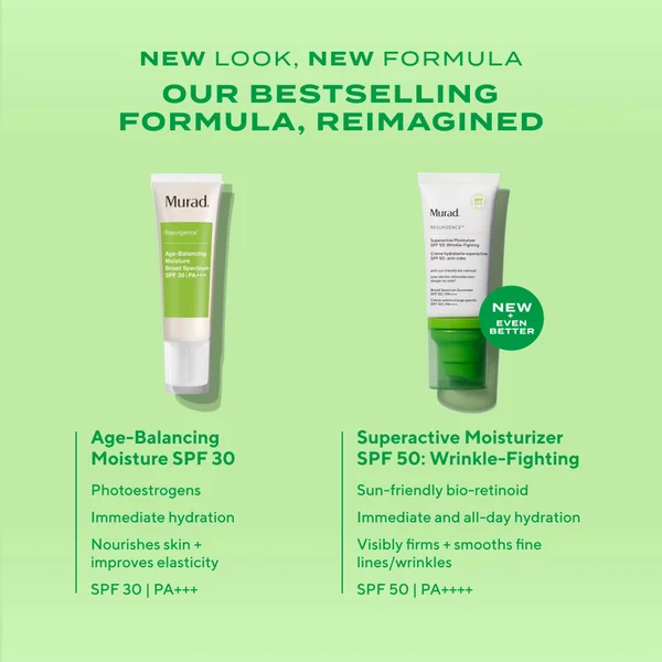 Murad Superactive Moisturiser SPF Wrinkle Fighting 50ml
