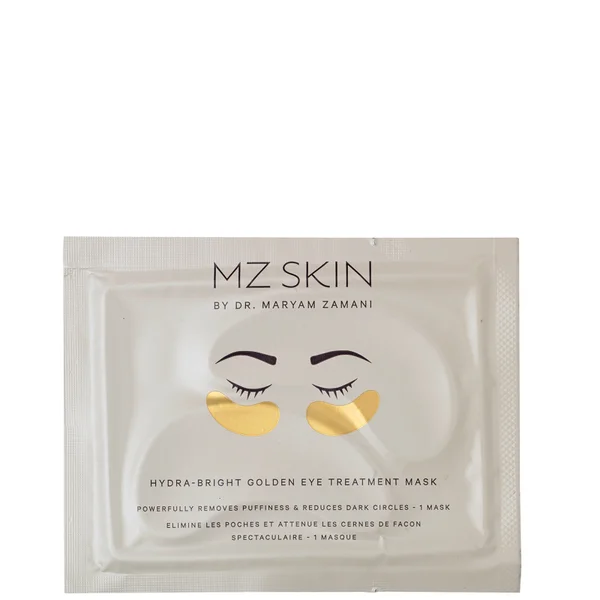 MZ Skin Hydra-Bright Golden Eye Treatment Mask (Pack Of 5)