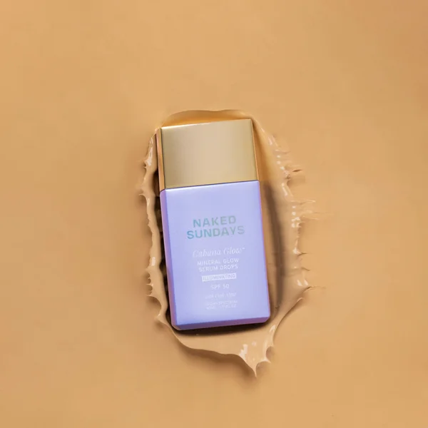Naked Sundays ‘Cabana Glow’ Mineral Glow Serum Drops SPF50 Illuminating 40ml