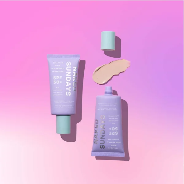 Naked Sundays SPF50+ 100% Mineral Priming Lotion Sunscreen 50ml