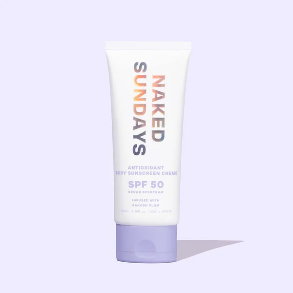Naked Sundays SPF50 Antioxidant Body Sunscreen Creme 100ml