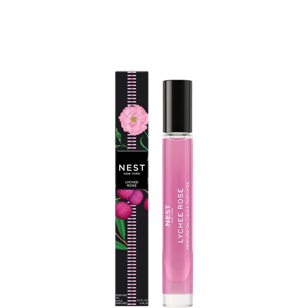 NEST New York Lychee Rose Perfume Oil Rollerball 6ml