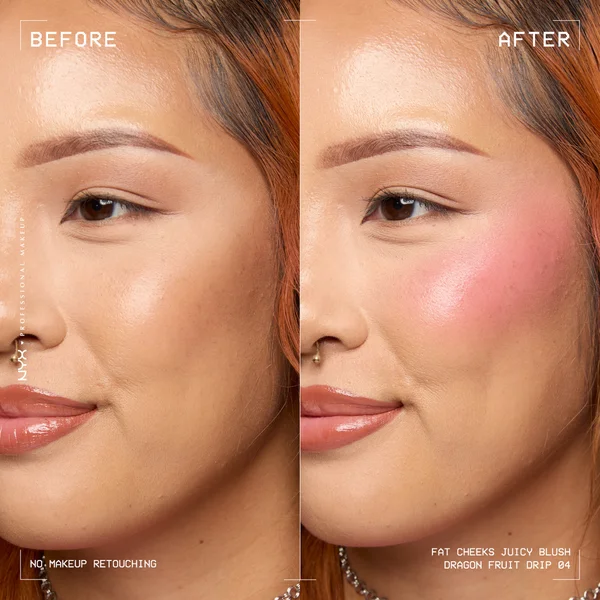 NYX Professional Makeup Fat Cheeks Juicy Blush Liquid Blush Up To 12H Wear Product Does Not Fade (various Shades) 8ml