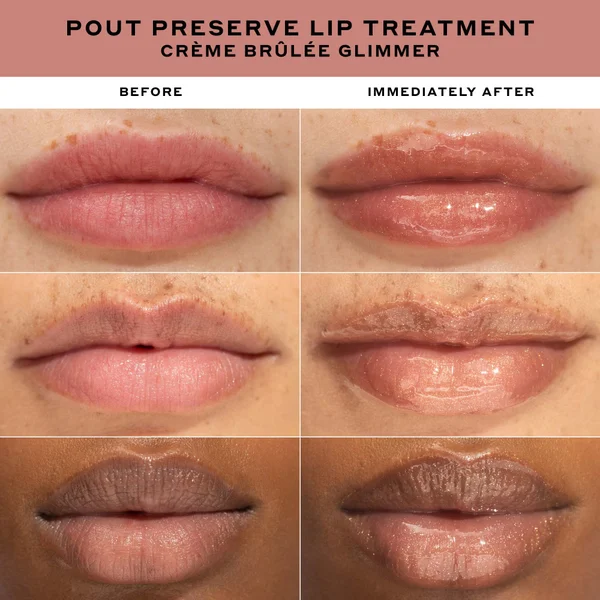 Ole Henriksen Glimmer Pout Preserve Lip Treatment Crème Brulee