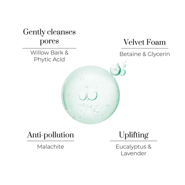 Oskia Citylife Cleansing Concentrate Velvet Foaming Anti-Pollution Gel Cleanser 40ml