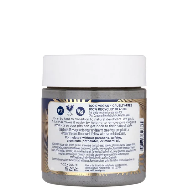 Pacifica Coconut & Charcoal Underarm Detox Scrub