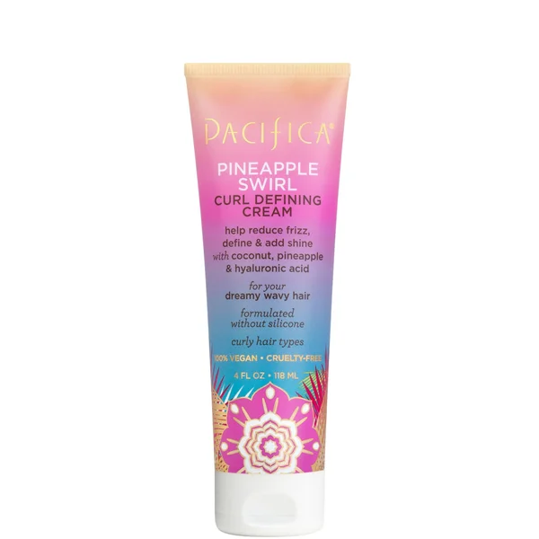 Pacifica Pineapple Swirl Curl Defining Cream 118ml