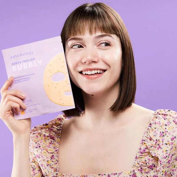 Patchology Bubbly Brightening Hydrogel Mask 147ml