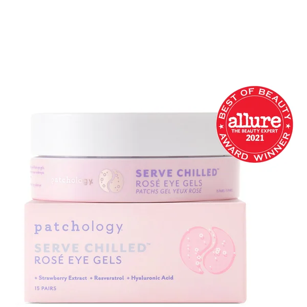 Patchology Served Chilled Rose Eye Gel - 15 Pack