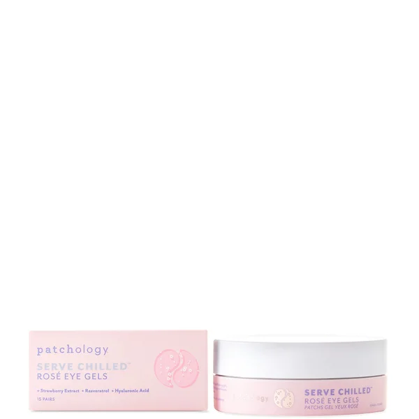 Patchology Served Chilled Rose Eye Gel - 15 Pack