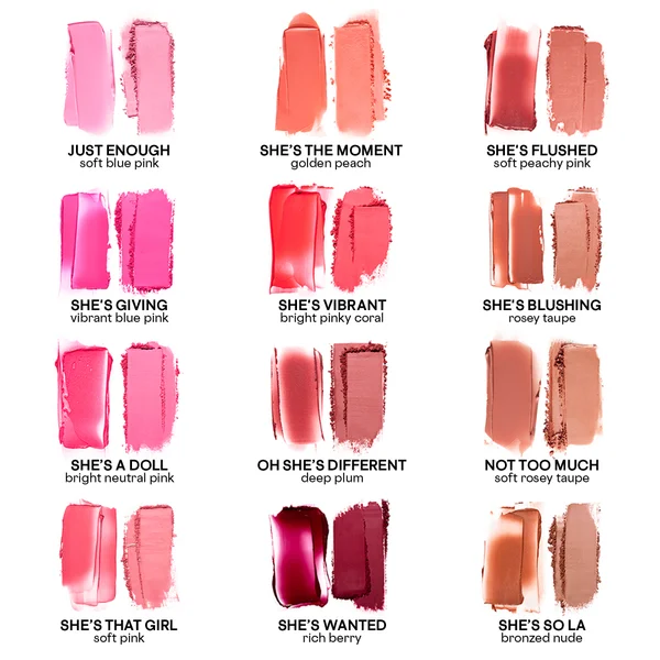 PATRICK TA Major Headlines Double-Take Cream And Powder Blush Duo (Various Shades)