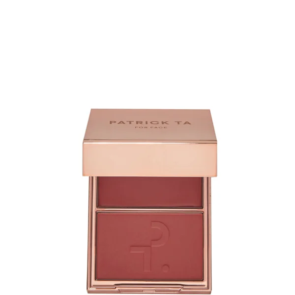 PATRICK TA Major Headlines Double-Take Cream and Powder Blush Duo (Various Shades)
