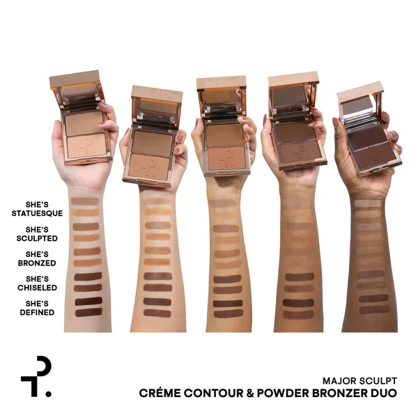 PATRICK TA Major Sculpt Crème Contour & Powder Bronzer Duo