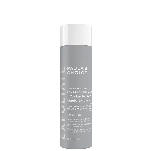 Paula's Choice Skin Perfecting 6% Mandelic Acid and 2% Lactic Acid Liquid Exfoliant 88ml