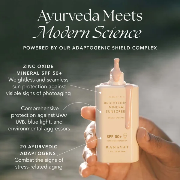 Ranavat Brightening Mineral Sunscreen SPF 50+ 50ml