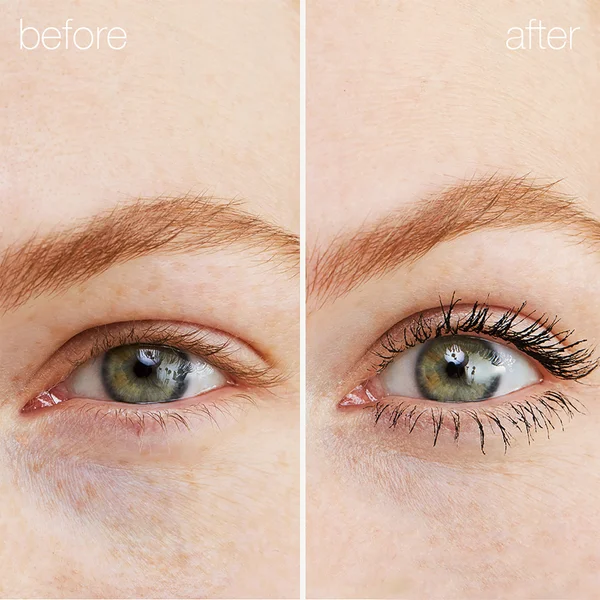 RMS Beauty Straight Up Volumizing Peptide Mascara Travel Size 4.5ml - HD Black