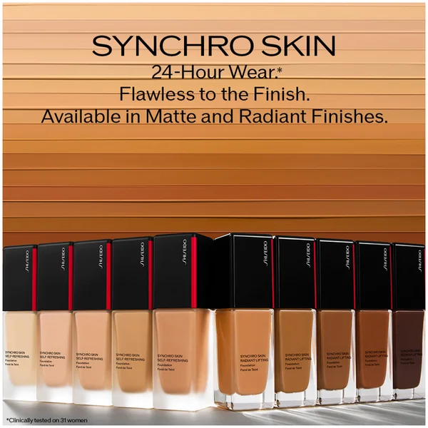 Shiseido Synchro Skin Self Refreshing Foundation 30ml (Various Shades)