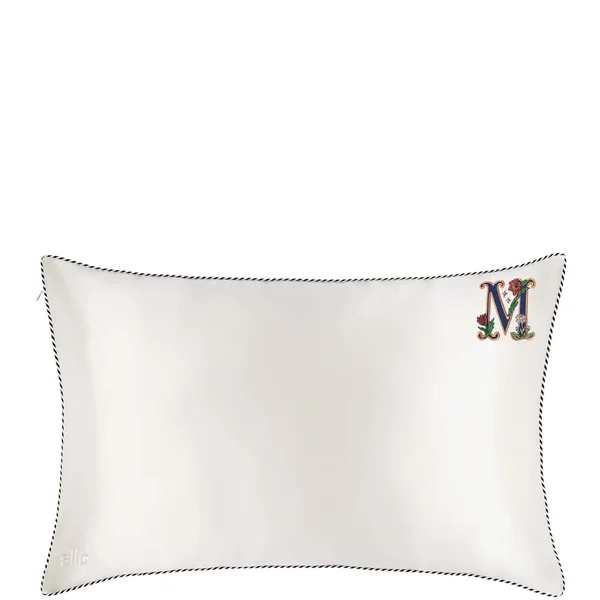 Slip Pure Silk Initial Collection Queen Pillowcase - White | M