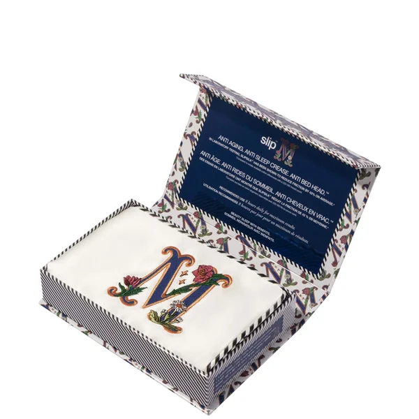 Slip Pure Silk Initial Collection Queen Pillowcase - White | M