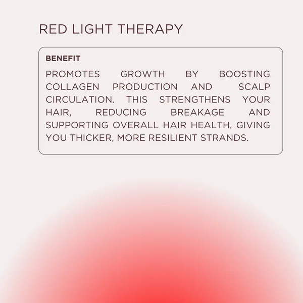 Solaris Labs NY Intensive Red LED Hairband Supporting Growth