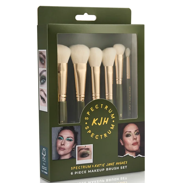 Spectrum Katie Jane Hughes 6 Piece Makeup Brush Set