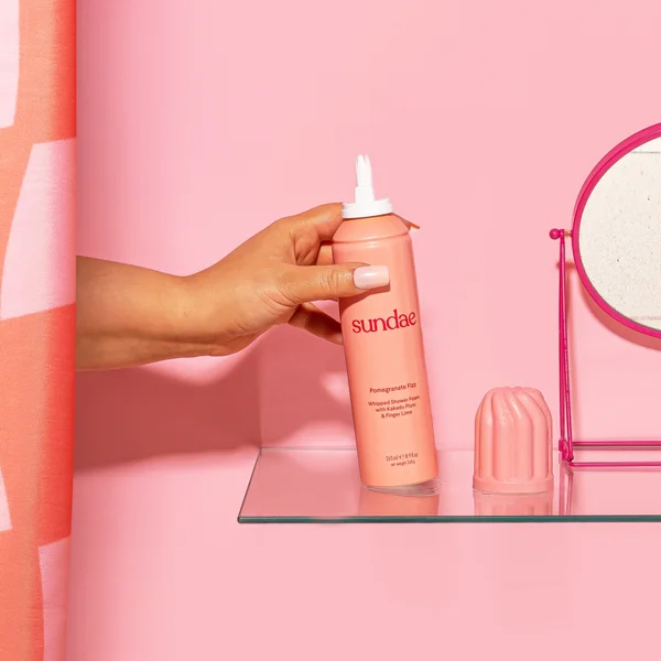 SUNDAE Pomegranate Fizz Whipped Shower Foam 265ml