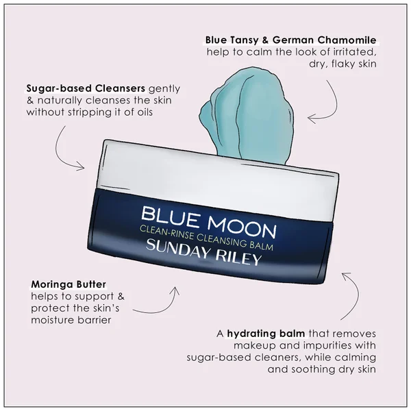 Sunday Riley Blue Moon Tranquility Cleansing Balm