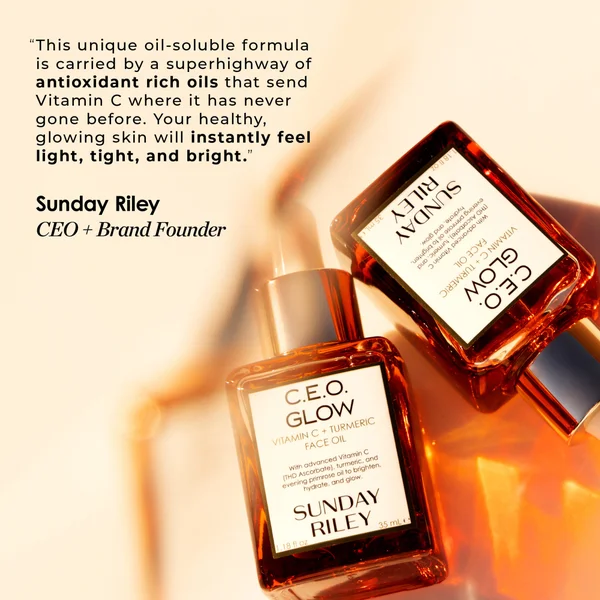 Sunday Riley C.E.O. Glow Vitamin C + Turmeric Face Oil 35ml