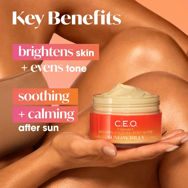 Sunday Riley C.E.O. Vitamin C Brighten + Tighten Body Butter 200ml