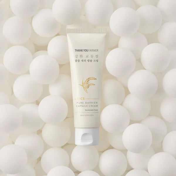 Thank You Farmer Rice Pure Barrier Capsule Cream 80ml