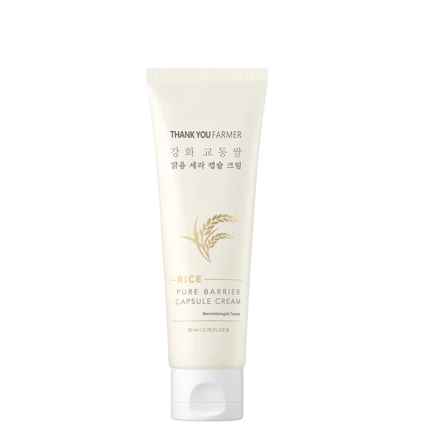Thank You Farmer Rice Pure Barrier Capsule Cream 80ml