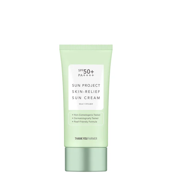 Thank You Farmer Sun Project Skin Relief Sun Cream SPF50+ PA++++ 50ml