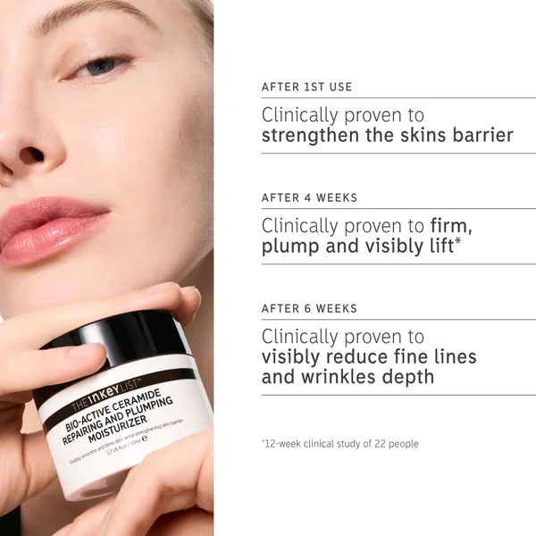 The INKEY List Bio- Active Ceramide Repairing And Plumping Moisturizer